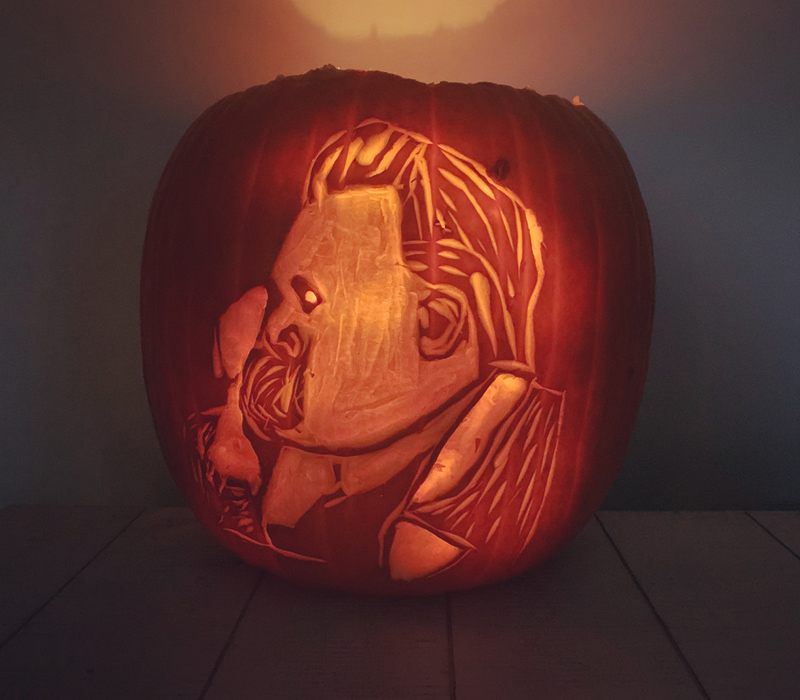 Nietzsche Pumpkin